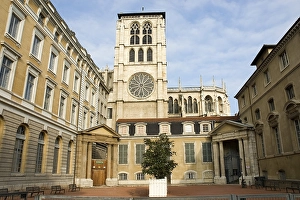 Old part of town, Lyon, France, Europe