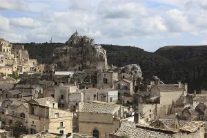 Old town, Sassi, cave settlements Sassi di Matera