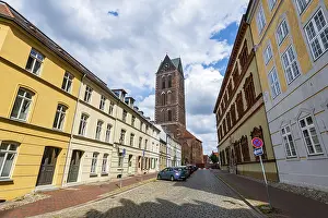 Old town of the Unesco world heritage site Hanseatic city of Wismar