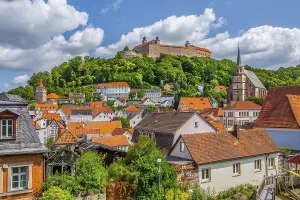 Old town view with the Plassenburg