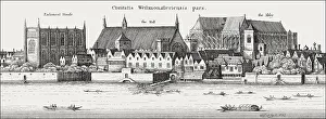 Old view of Westminster, London