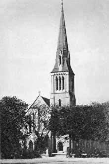 Old vintage photo of Afgan Memorial Church Mumbai Maharashtra India