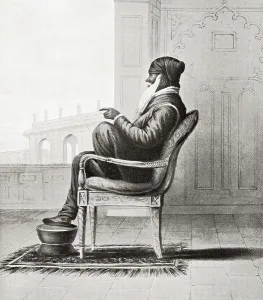 Old vintage photo of Maharaja Ranjit Singh