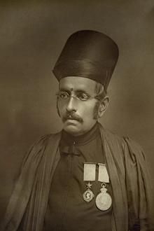 Old vintage photo of mangaldas nathubhoy, india, asia