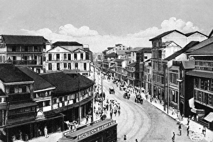 Old vintage photo of Pydhonie Road mumbai maharashtra India