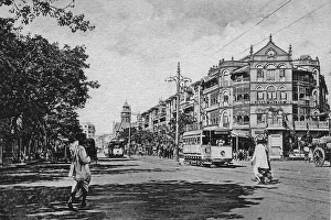 Old vintage photo of Sitaram Buildings Market mumbai maharashtra India