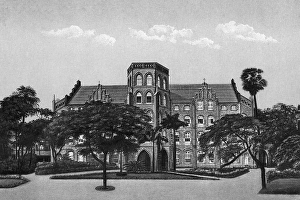 Old vintage photo of st mary high school mumbai maharashtra India