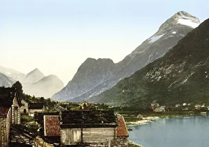Olden, in the municipality of Stryn in the Norwegian province of Vestland