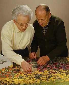Older Couple Jigsaw Puzzle