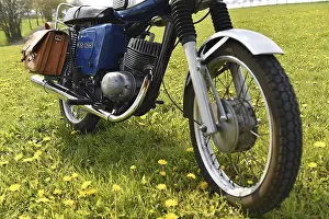 Oldtimer, DDR motorbike MZ TS 125