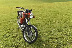 Oldtimer, DDR motorbike MZ TS 125