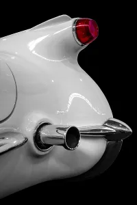 Oldtimer detail, Chevrolet Corvette C1 1955