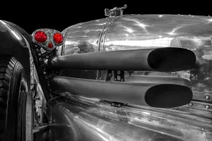 Oldtimer detail, Lagonda Special