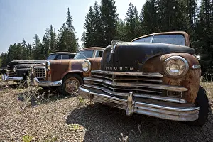 Oldtimer, Plymouth, scrap cars