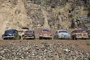 Oldtimer, scrap cars, near Spokane