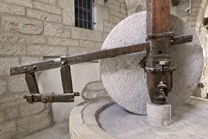 Olive oil stone grinding mill wheel