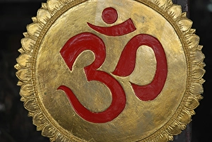 OM sign, Bangkok, Thailand, Asia