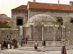 The Onofrio Fountain in Ragusa