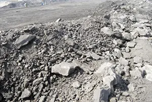 Open coal mines, Latehar, Jharkhand, India