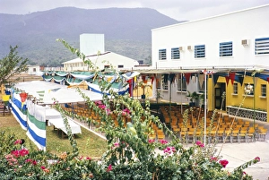 Opening ceremony of the Aureal Tobacco Co Ltd building, Wellington Industrial Estate, Freetown, Sierra Leone, West Africa, 1963, Africa