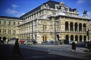 Opera House, Vienna, Austria 1958 Renaissance Revival architecture, completed in 1869