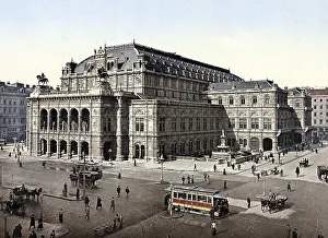The Opera House in Vienna, Austria
