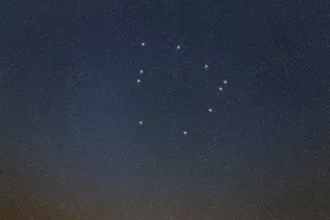 Ophiuchus star constellation, Night sky