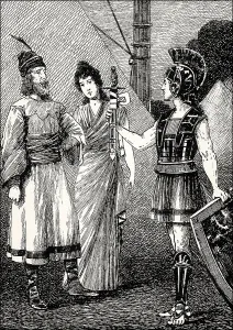 Orestes with Iphigenia and Thoas