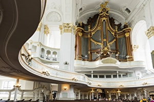 Organ, Interior view, St. Michaelis Church
