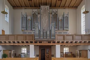 Category Historic EN Prints: The organ loft, St Mary's is the Catholic parish church