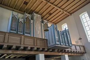 Category Historic EN Prints: The organ loft, St Mary's is the Catholic parish church