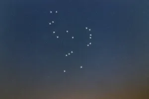 Orion star constellation, Night sky