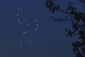 Orion star constellation, Night sky