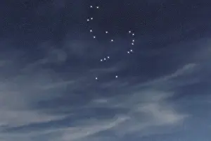 Orion star constellation, Night sky