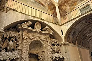 Ornamental fountain from the Renaissance