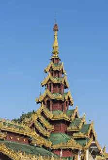 Ornate roof, Shwedagon Pagoda, Yangon