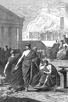 The ostracism of Aristides 530-468 BC