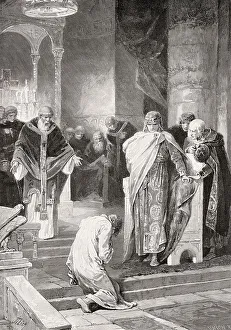 Otto I or Otto the Great, pardoned his brother Henry I