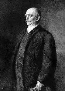 Otto von Bismarck, Prince of Bismarck, woodcut