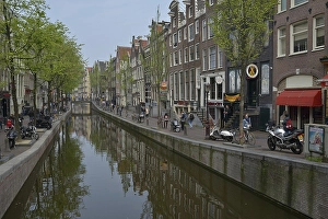 On Oudezijds Achterburgwal canal