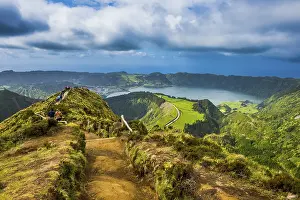 Overlook over the Sete Cidades crater