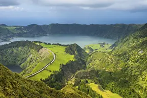 Overlook over the Sete Cidades crater