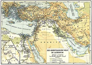 Overview map of the ancient Near East