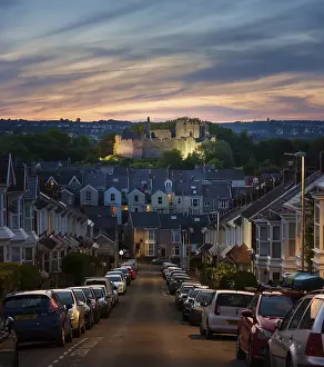 Oystermouth Castle, Wales, UK