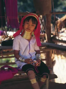 The Padaung or Kayan Lahwi or Long Necked Karen are a subgroup of the Kayan