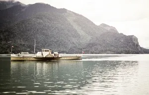 Paddle steamer Kaiser Franz Josef, St. Gilgen, Wolfgangsee Wolfgangsee, Austria, Europe 1960, Europe