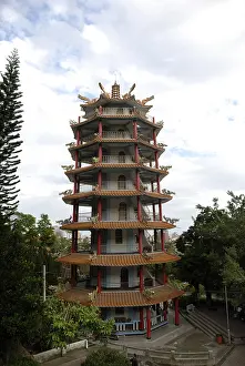 Pagoda in the Dragon and Phoenix Temple