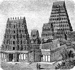 The pagoda, pilgrimage site, of Jagannath