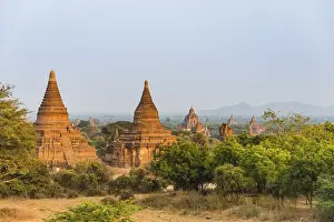 Category Buddhism Prints: Pagodas, temples, stupa, Bagan
