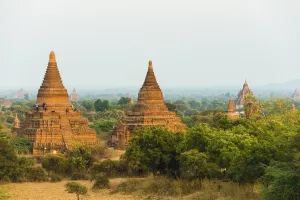 Pagodas, temples, stupa, Bagan